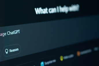 A ChatGPT screen