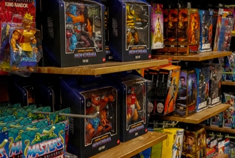 collectible items from popular movies