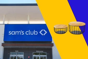 sam&#x27;s club store logo and featured item