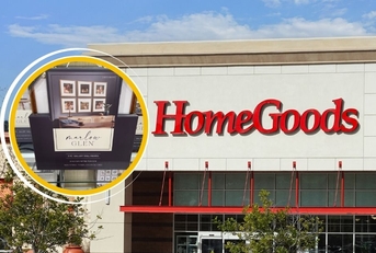 Home Goods store logo and featured item