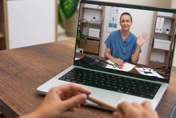 telehealth consultation with a nurse 
