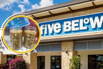 five below store exterior and featured item