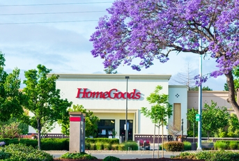 exterior view of homegoods department store