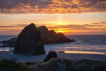 beautiful sea stacks at the oregon coast