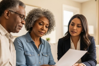 discussing retirement planning