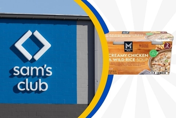 Sam&#x27;s club store logo and featured item