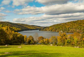 Landscape in Connecticut