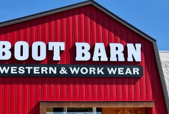 Exterior of a Boot Barn Western and Work Wear retail location