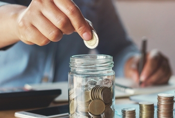saving money concept