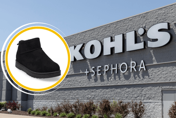 Shoes and Kohl&#x27;s storefront collage