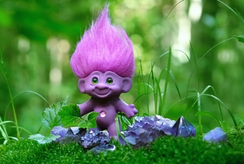 cute troll toy