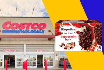 costco store exterior and featured item