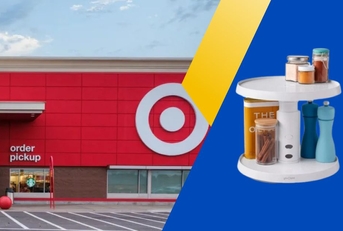 Original Target Template 1 YouCopia Crazy Susan Two-Tier Turntable