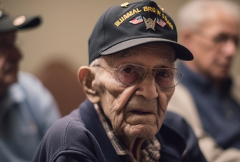 spending time with fellow veterans