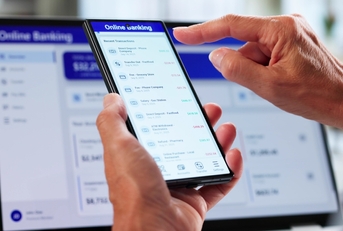 Online banking checking account
