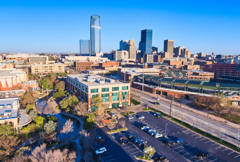 view of downtown oklahoma city