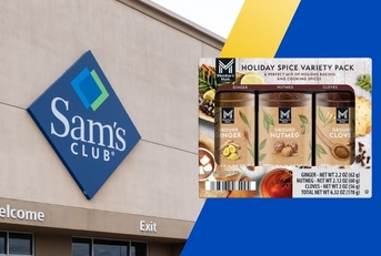 sam&#x27;s club store and holiday spice variety pack