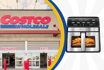 Costco storefront with air fryer