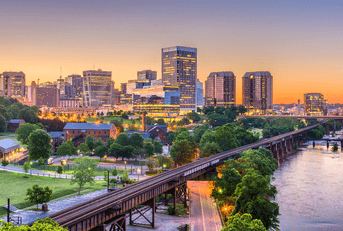 Richmond Virginia Skyline