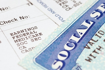 social security statement and card