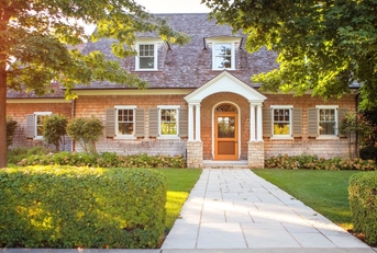 exterior of standard suburban home