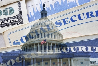 A Social Security graphic