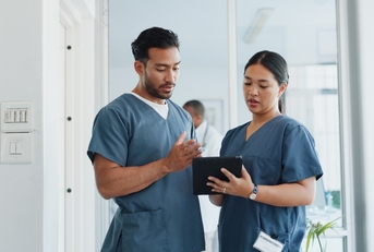 Two physician assistants