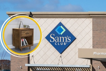 Original Sam&#x27;s Club Template 3 with Ashfield Mid-Century Nightstand