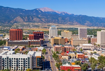 colorado springs with pikes peak