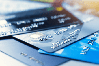 Stack of credit cards