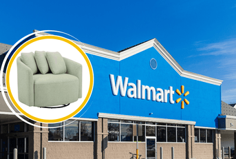 Walmart store and chair product