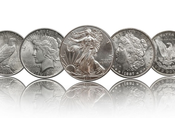 collection of dollar coins