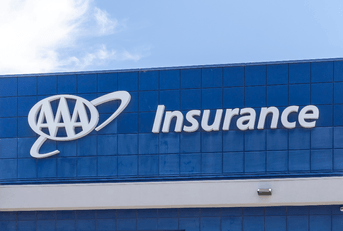 CSAA/AAA car insurance sign