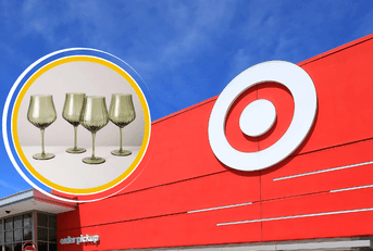 Target store and glass set product