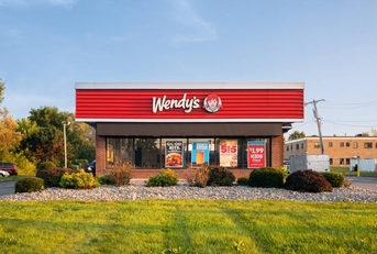 View of a Wendy&#x27;s Retail Location