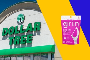 Dollar Tree Template 1 with Grin Smooth Flossers