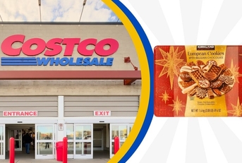 costco storefront with european cookies