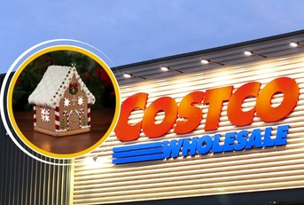 Costco store with holiday wax warmer