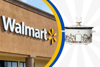 Walmart store with slow cooker