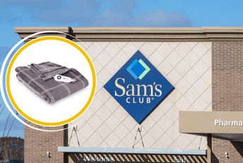 Sam's Club store and product collage