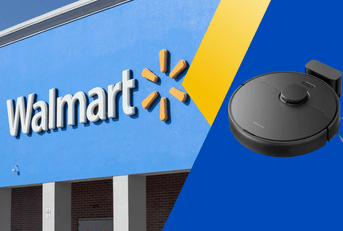 A Walmart store front