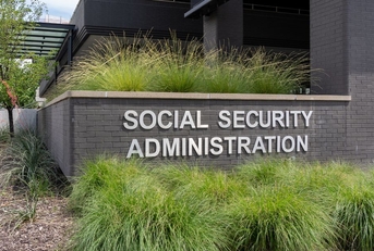 social security administration building sign
