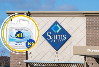 Original Sam's Club Template 3 with all Sensitive Fresh Liquid Laundry Detergent