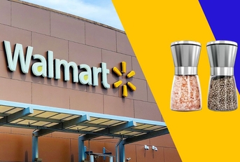Original Walmart Template 3 with Kusmil Salt and Pepper Grinder Set
