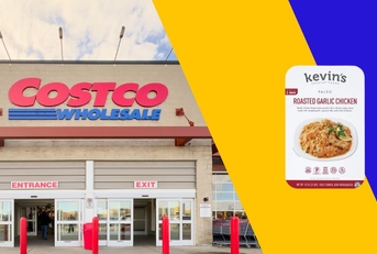 Costco template with Kevin's Natural Foods Roasted Garlic Chicken 