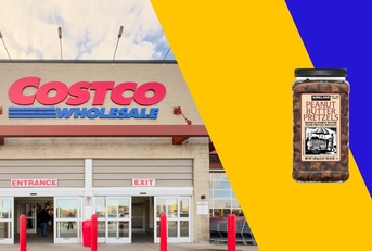 Costco template with Peanut butter pretzels
