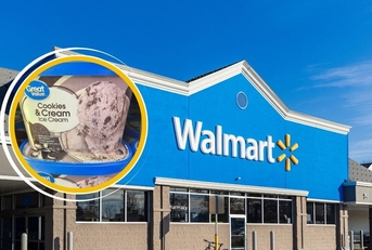 Walmart Template 4 with Great Value Cookies and Cream Ice Cream