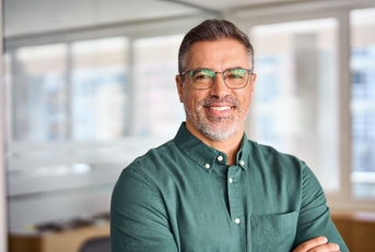 Portrait of a businessman in his 50s