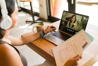 Remote work interview