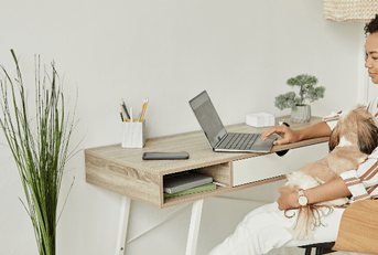 College student pet sitting